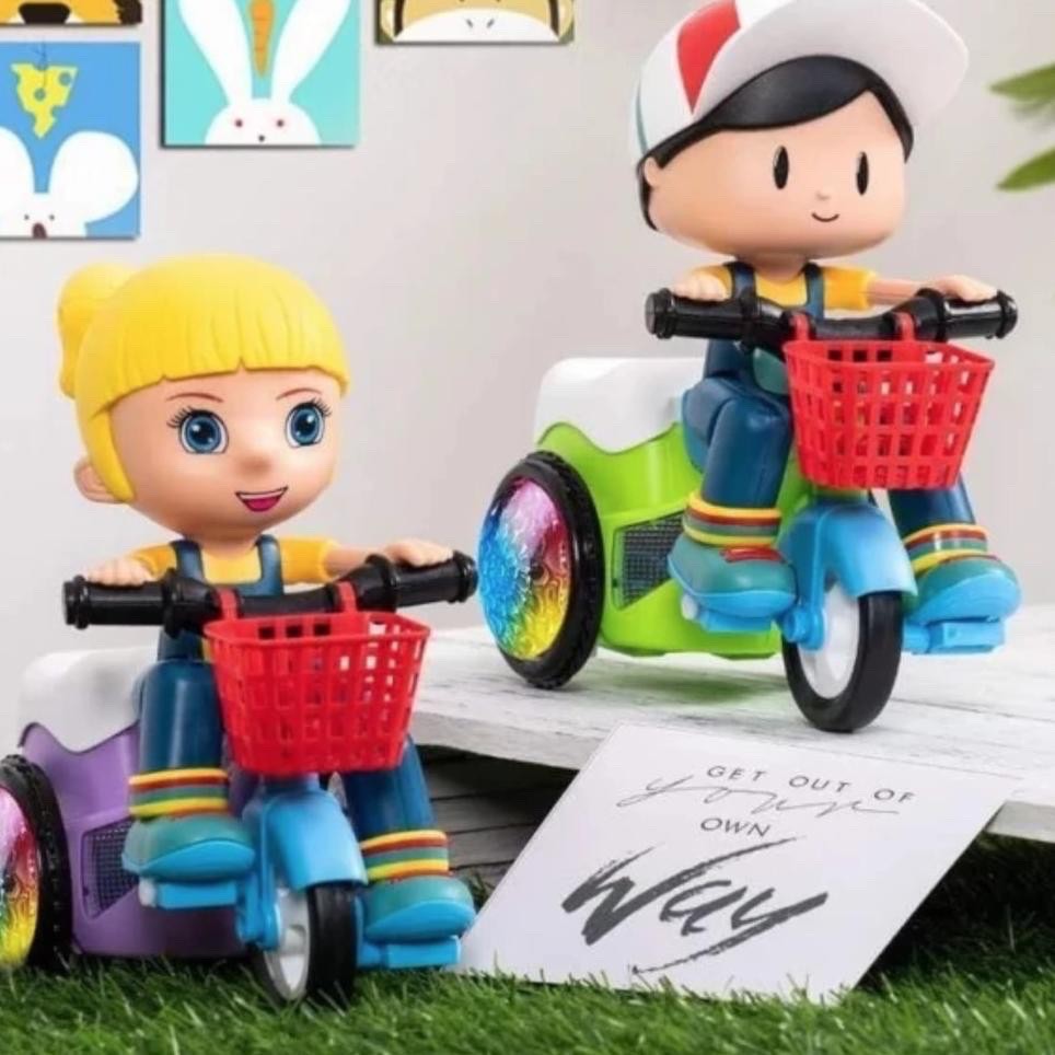 Baby K2 Mainan Sepeda Akrobat Sepeda Standing Motif Boy Girl Shopee Indonesia