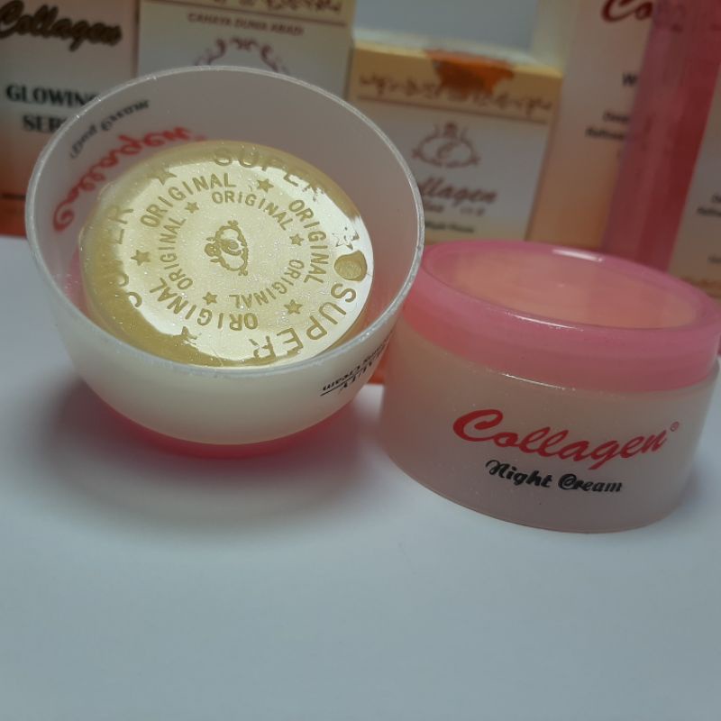 PAKET CREAM COLLAGEN GLOWING ORIGINAL 5in1