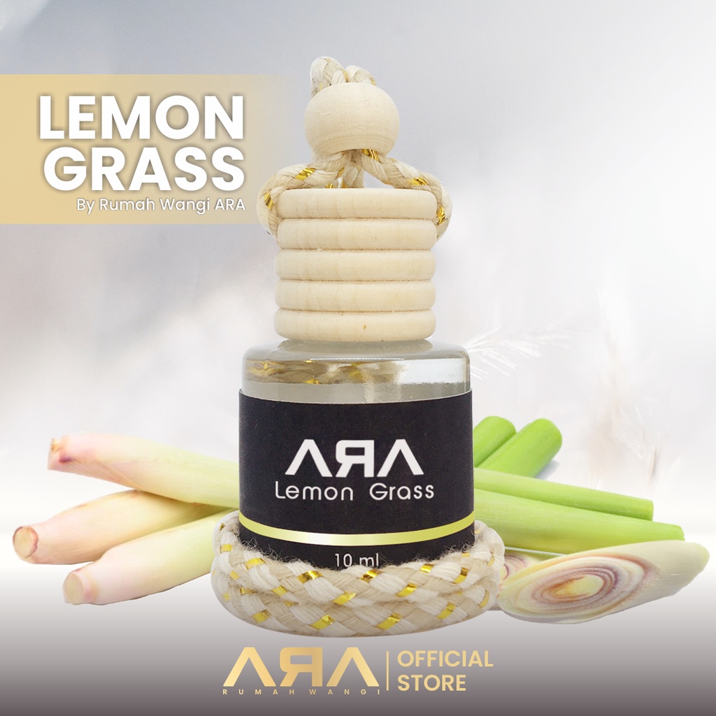 New Rumah Wangi ARA - LEMONGRASS Parfum Pewangi Mobil & Pengharum Ruangan Original