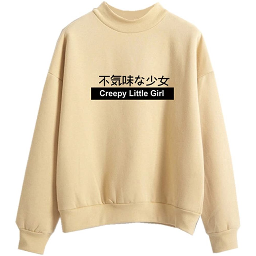 SWEATER WANITA CREEPY LITTLE GIRL PREMIUM HALUS TEBAL TERBARU,