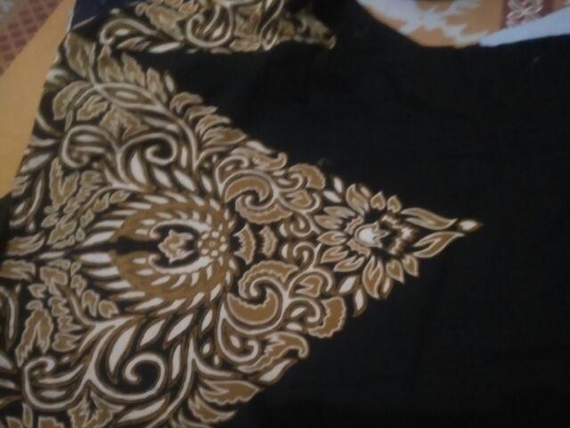 Anjani 005 Ramaiyan Kemeja Batik Pria Eksklusif Lengan Panjang Berfuring Batik Solo Katun Primisima