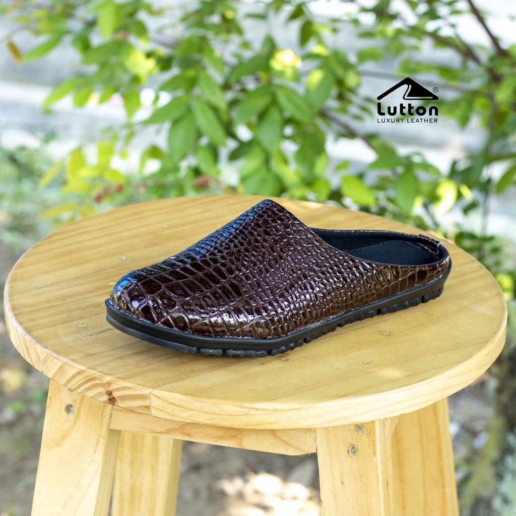 LUTTON - SELOP BAJUL - SEPATU SELOP MOTIF BAJUL - BAJOL