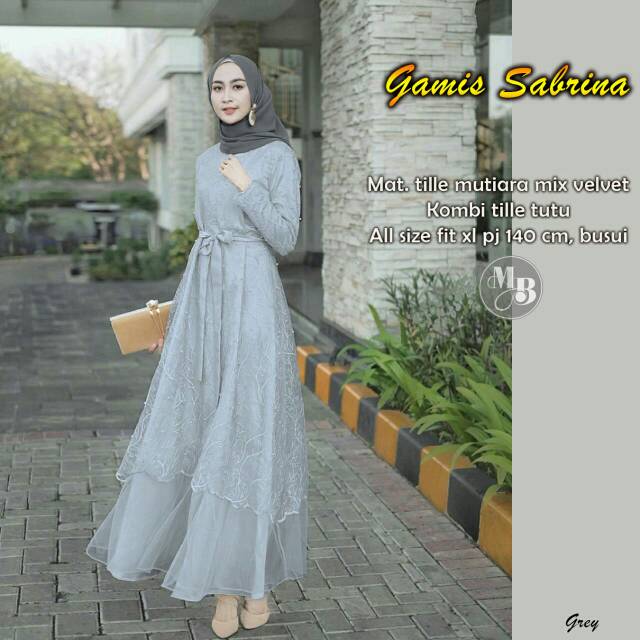 DRESS GAMIS SABRINA MAXY