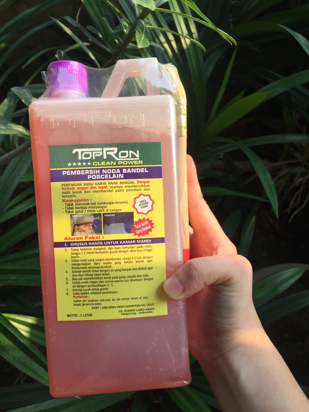 Napoclean Pembersih Kerak Keramik (merah) Isi 500 Ml