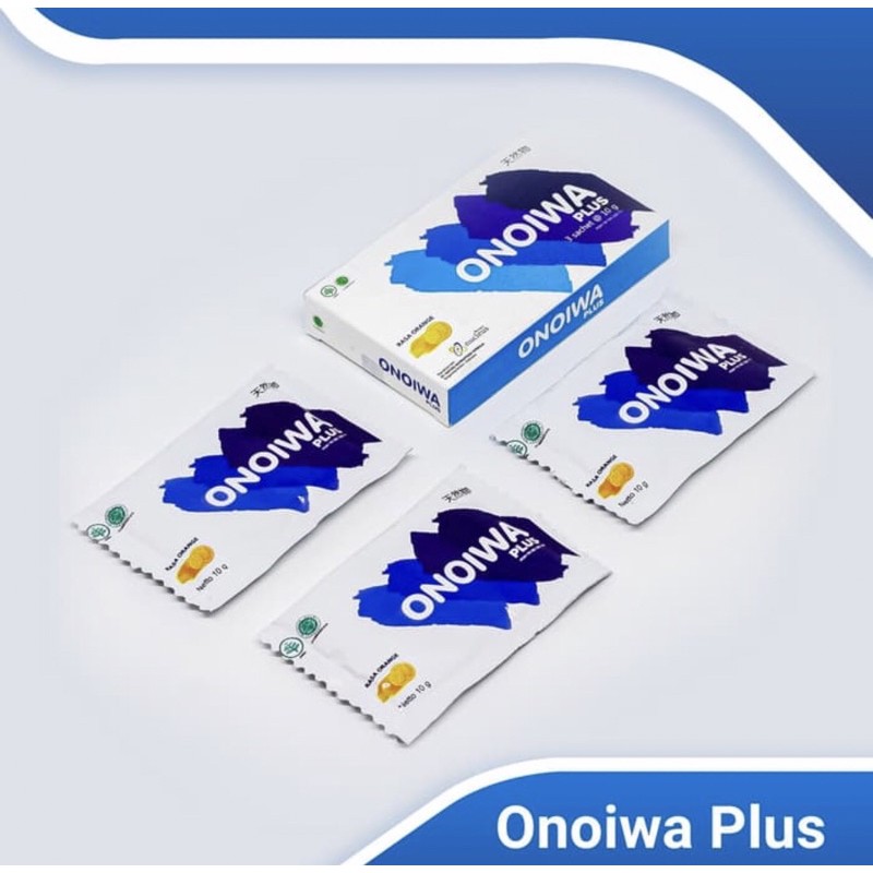 Onoiwa plus box 3 sachet @ 10 gram ( mempercepat penyembuhan luka )