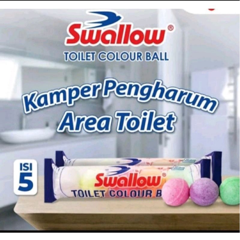 SWALLOW TOILET COLOUR BALL ISI 5