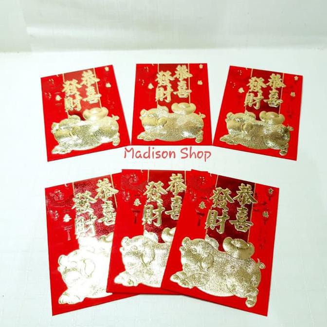 

14.84Ftgrdujh- 2019 Angpao Merah Babi Emas Tahun Baru Imlek Angpao Imlek Grosir -Toko-Boneka.