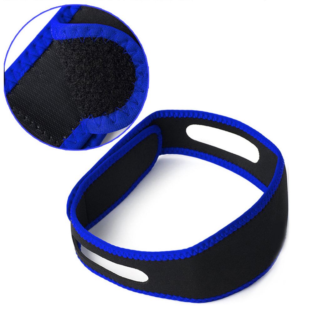 Sabuk Tidur Anti Ngorok Snoring Solution - 5582 - Black/Blue