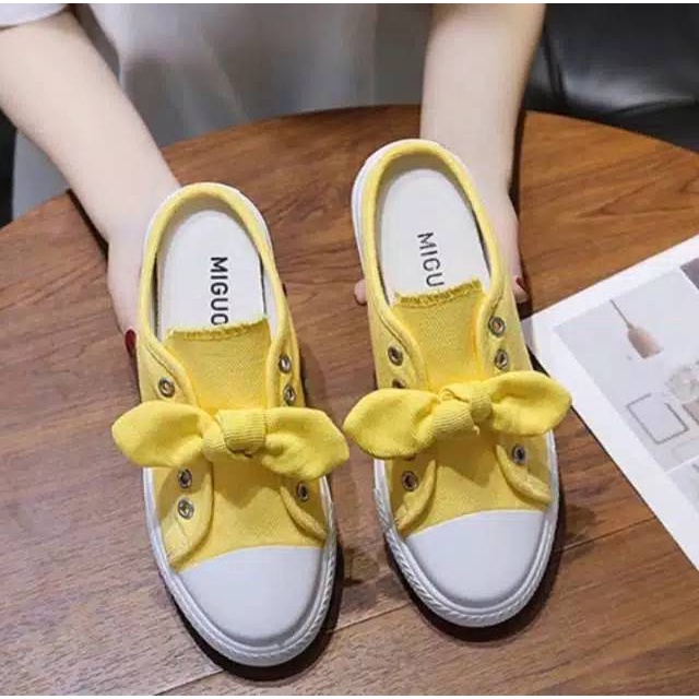 Sale Sepatu Sandal Slip On Pita dn 56