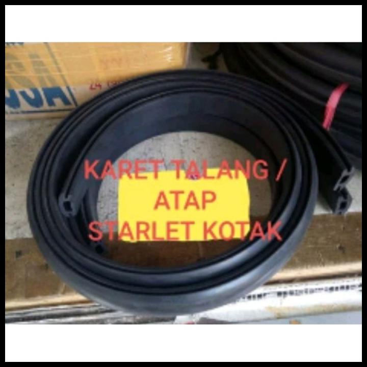 Karet Talang Atap Toyota Starlet Kotak kanan kiri