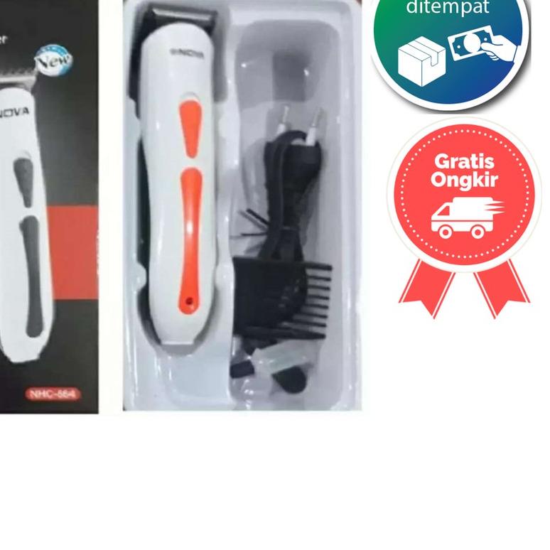 ▲ Alat Mesin Potong Pangkas Cukur Rambut Bayi Baby Anak Nova NHC 664 NHC664 NHC-664 Charger Clipper 