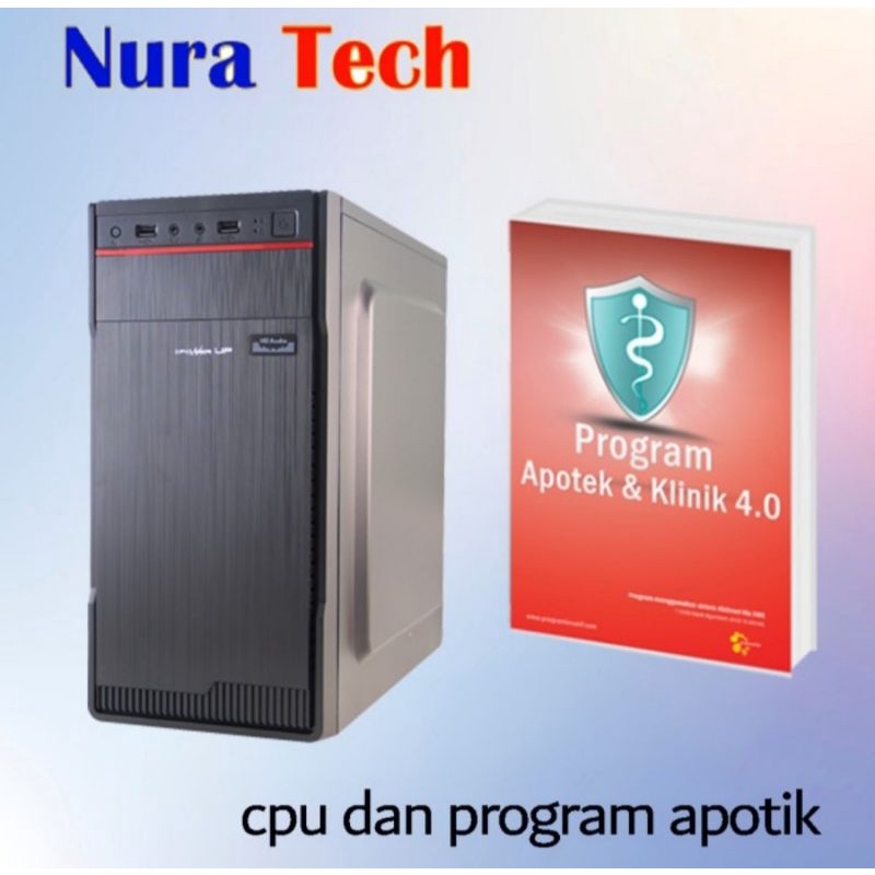 Paket Komputer Kasir Apotek dan Klinik Ipos 4.0 dan PC desktop