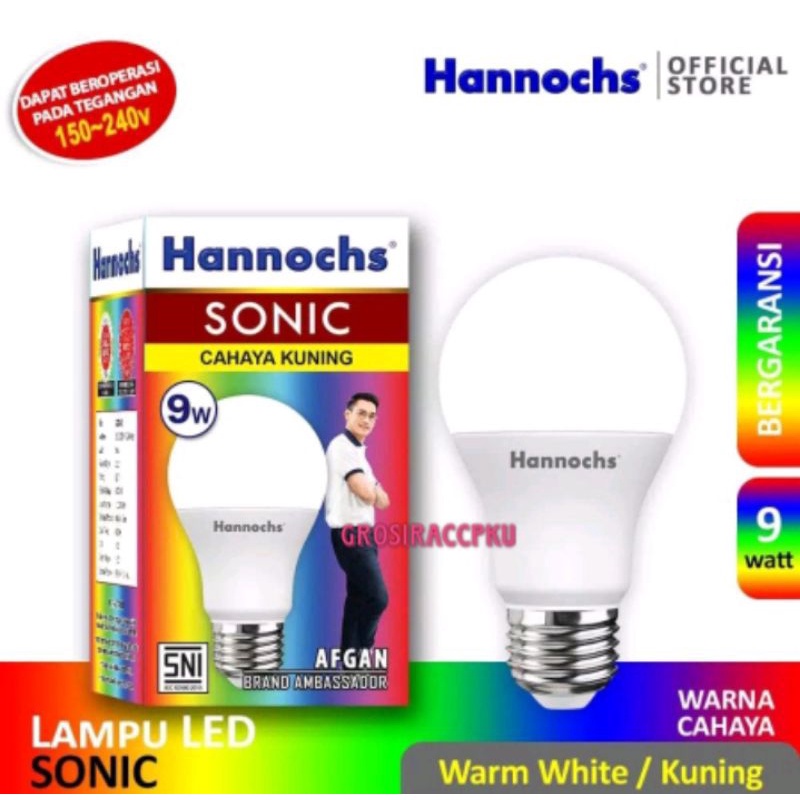 Hannochs Sonic / Lampu Led Hannochs Sonic 3W 5W 7W 9W 12W 15W