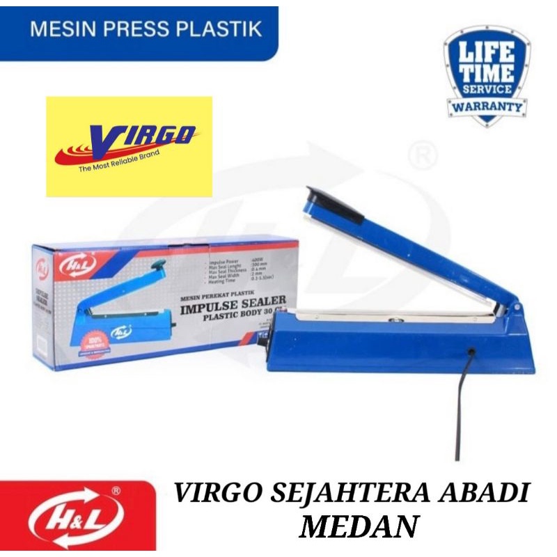 SEALER H&L 30CM ALAT MESIN PRESS PEREKAT PLASTIK 30 CM