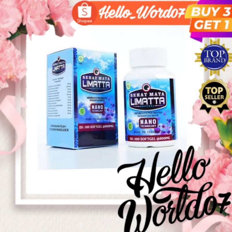 LIMATTA Walatra SEHAT MATA - Obat Mata Berlemak - Obat Herbal Spesialis Atasi Masalah Mata