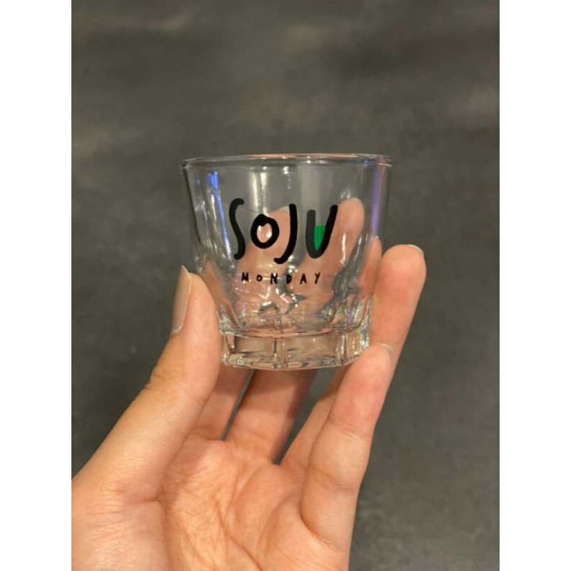 souvenir gelas sloki plus cetak sablon 2 warna