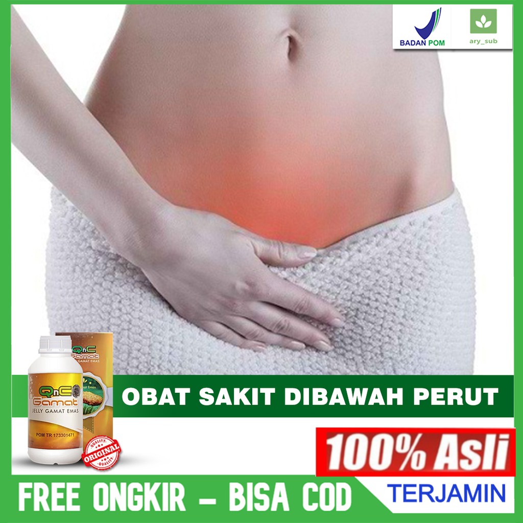 Obat Sakit Di Bawah Perut Sakit Kram Perut Anyang Anyangan Dismenore Qnc Jelly Gamat Asli Shopee Indonesia