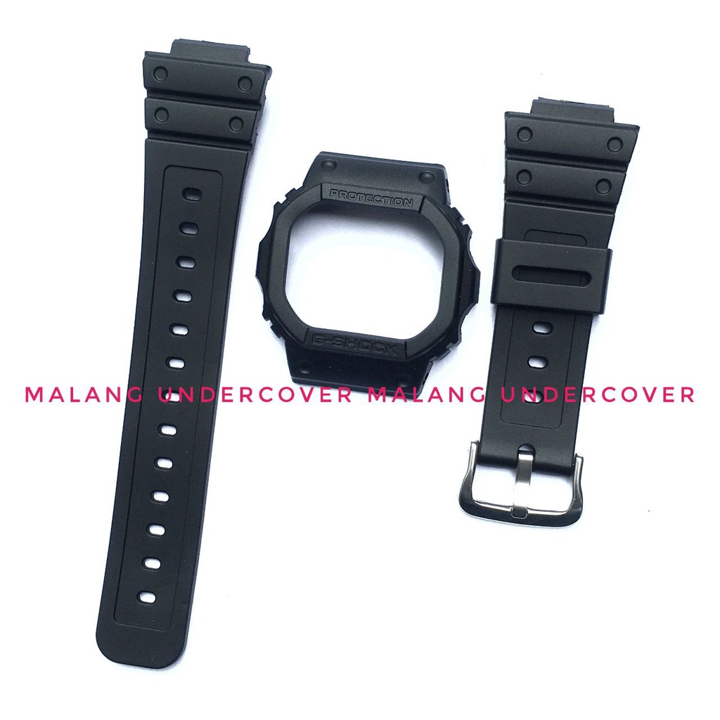 BNB STRAP BEZEL GSHOCK G SHOCK DW 5600 GW B5600 GW 5000 DW5030 DW 5735 DW 5700 SOLID BLACK