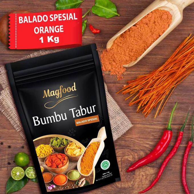 

MAGFOOD BUMBU TABUR BALADO SPESIAL KEMASAN 1 KG