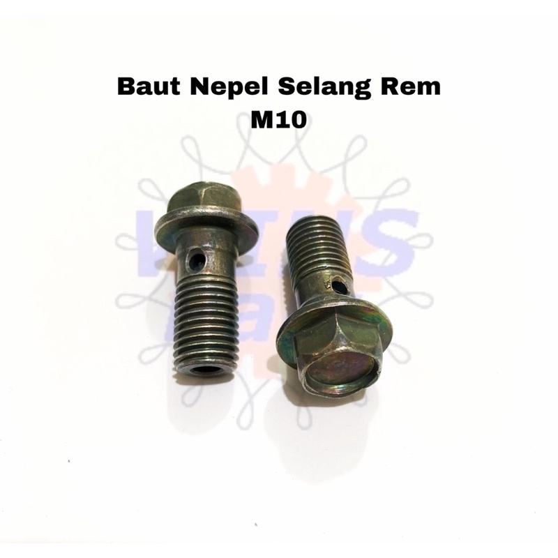 Baut Nepel Selang Rem M10