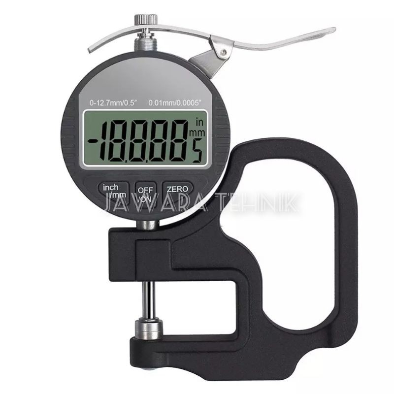 

digital ticnes gauge pengukuran ketebalan plastik logam kertas dll
