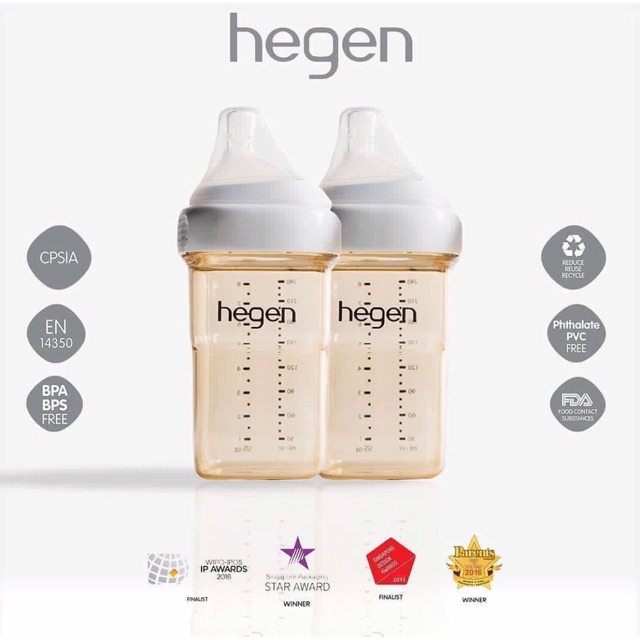 HEGEN botol susu PPSU 240ml