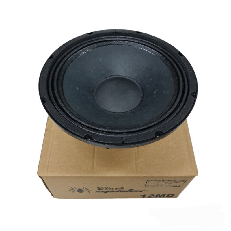 Speaker 12&quot; Baru Black Spider 12 MD Original 1000W Magnet Besar