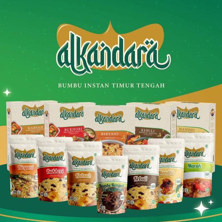 

PAKET BASMATI 500gr DAN BUMBU INSTAN BRIYANI ALKANDARA
