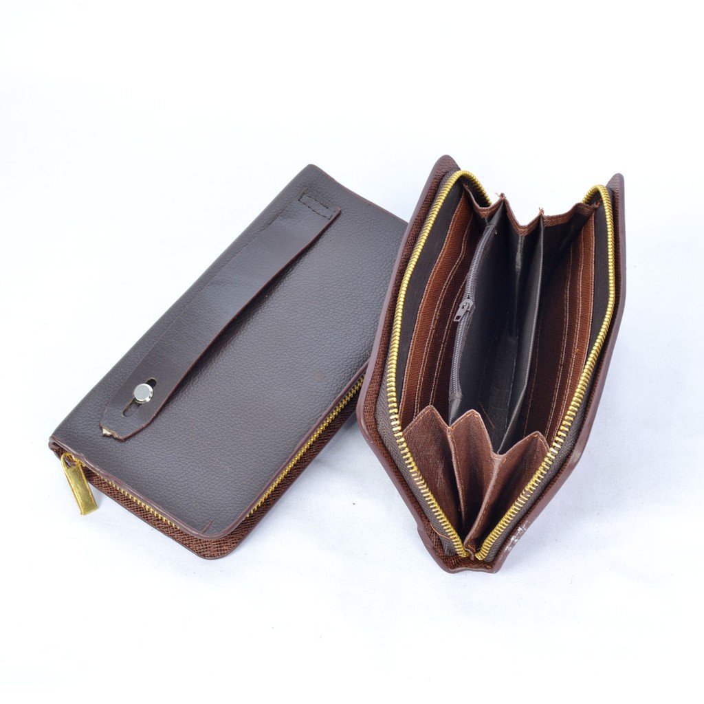 Dompet Panjang Pria Kulit Sintetis Variasi Random 72030