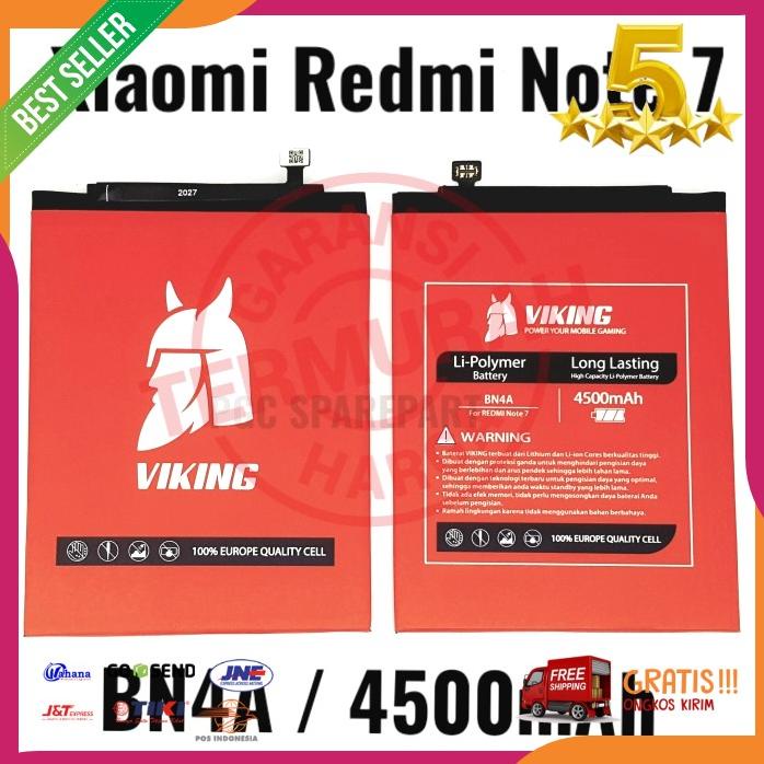 Acc Hp Baterai Viking Bn4A Bn 4A Xiaomi Redmi Note 7 Baterai