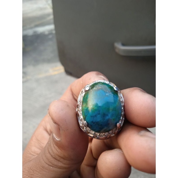 batu akik bacan hijau dan batu akik sulaiman madu