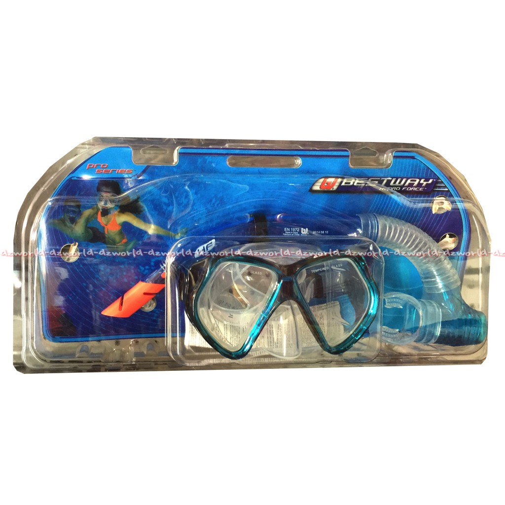 Kacamata Snorkling Bestway Hydro Pro Dive Set Scuba Diving Menyelam Goggles
