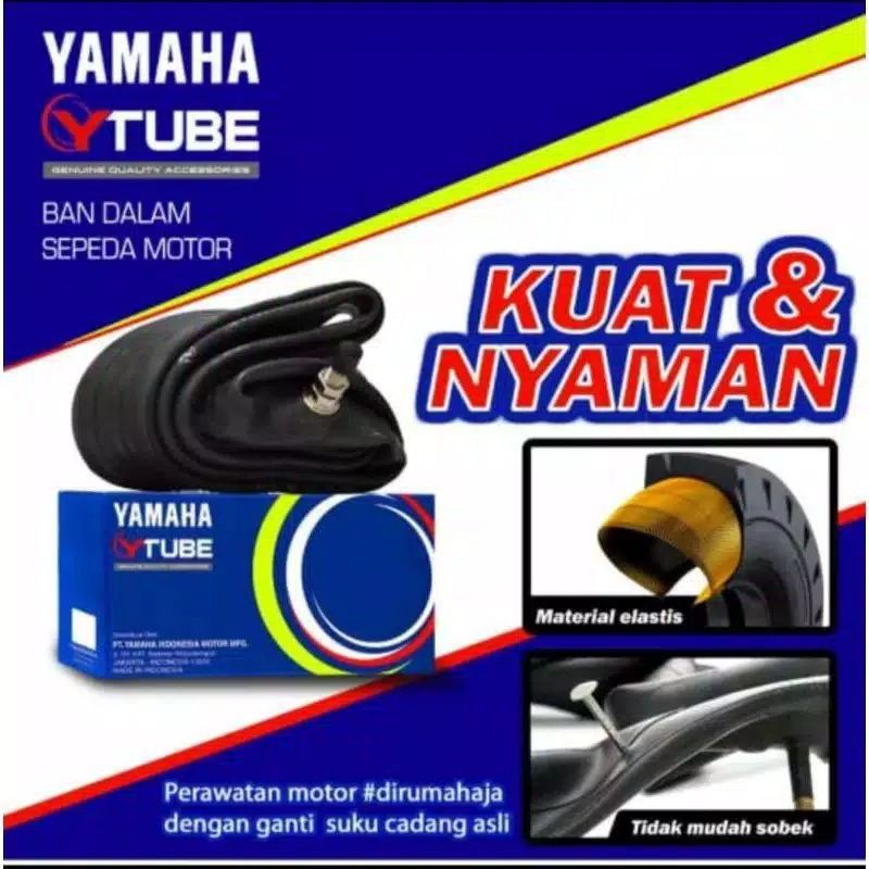 BAN DALAM BELAKANG MURAH YAMAHA ASLI 250/275-17 MOTOR BEBEK SHOGUN SUPRA X 125 JUPITER MX REVO ABSOL