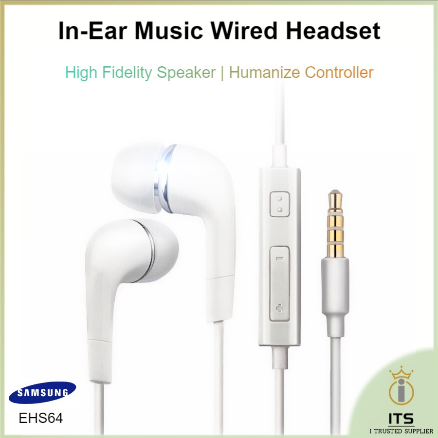 ITS Sumsang Headphones In-Ear Wired Headsets Earphones Built-in Microphone