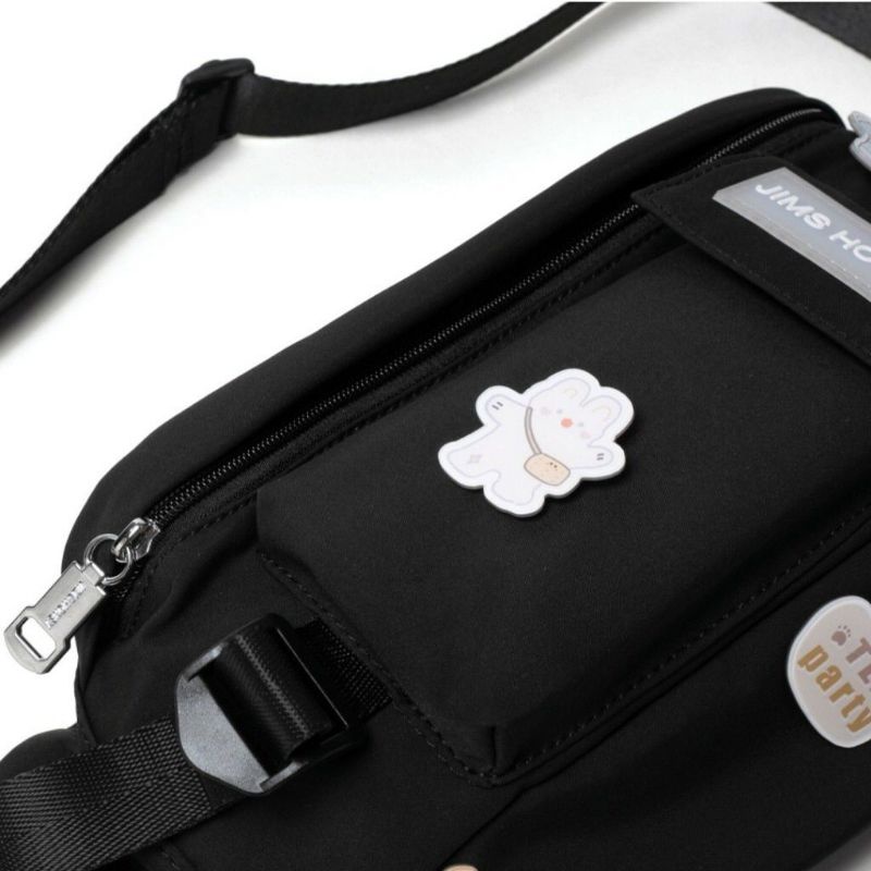 Waist Bag Jimshoney Murah Tas Selempang Bahu Olaf Bag Original Jims Honey Sling Bag Multifungsi - Tas Pria Wanita Pinggang