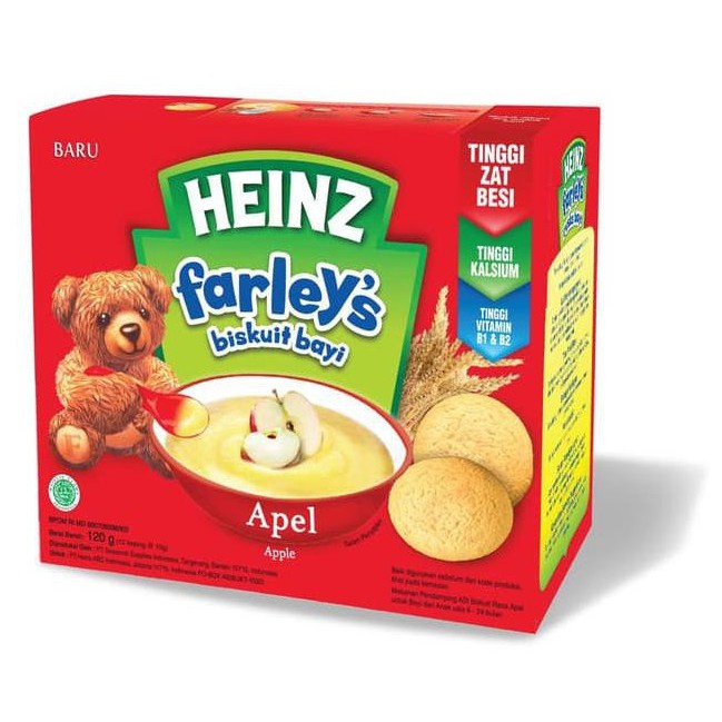 Heinz Farley’s Baby Biscuit 120gr / Biskuit Bayi