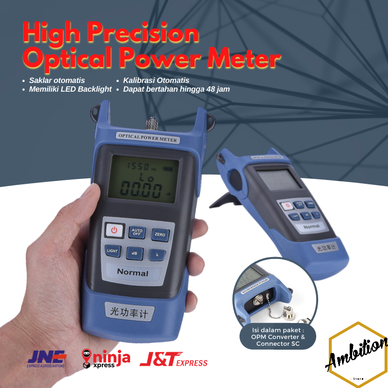 [Bisa Bayar Ditempat / COD] OPM Normal Fiber Optical Power Meter Presisi Tinggi