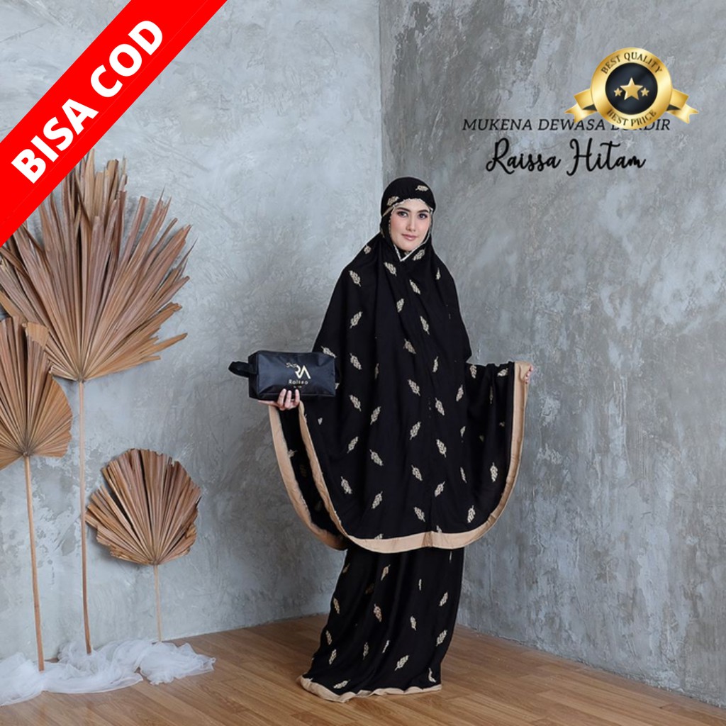 Mukena-mukena dewasa terbaru 2022-Mukena jumbo-mukena adem-murah katun jumbo raissa