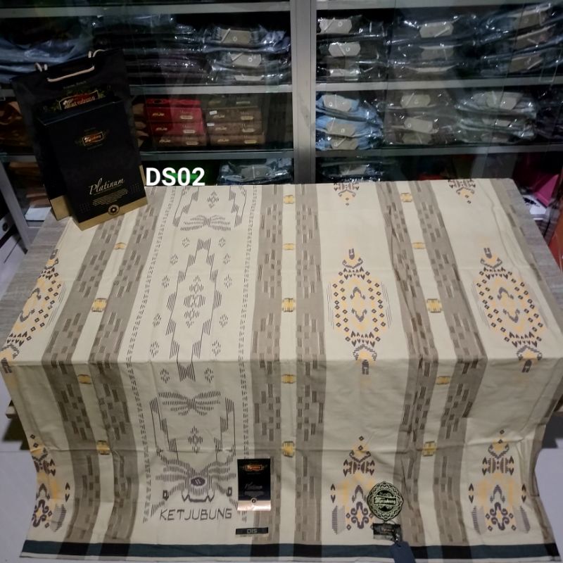 Sarung kecubung platinum DIS. TIS.Redy stok