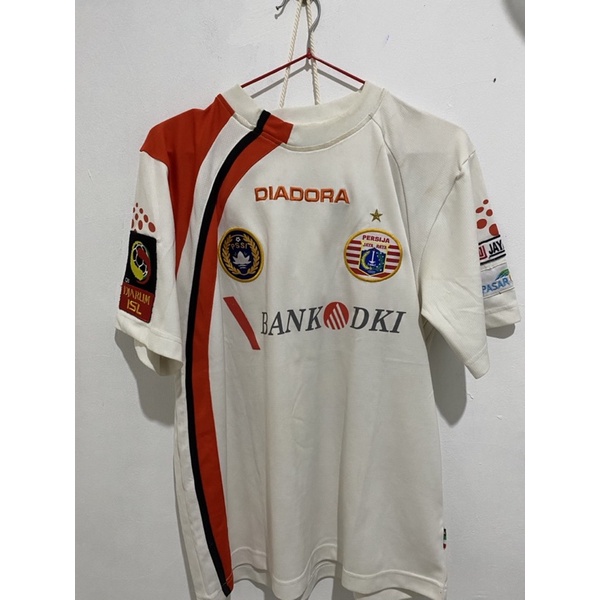 jersey persija 2008 away matchworn mw satu stel