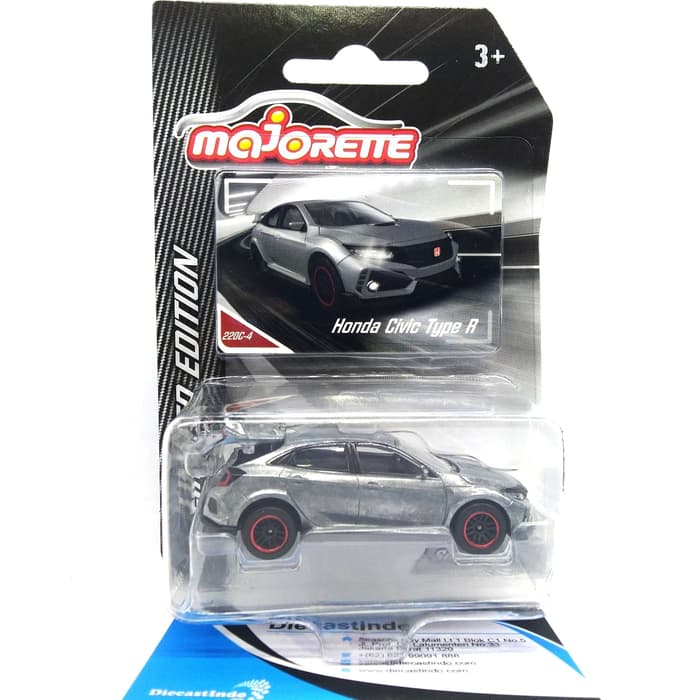 Majorette Limited Edition S5 1:58 Honda Civic Type R Zamac