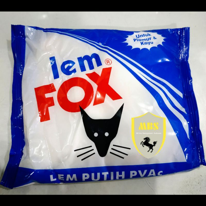 

LEM FOX PUTIH PVAC KAYU 350G