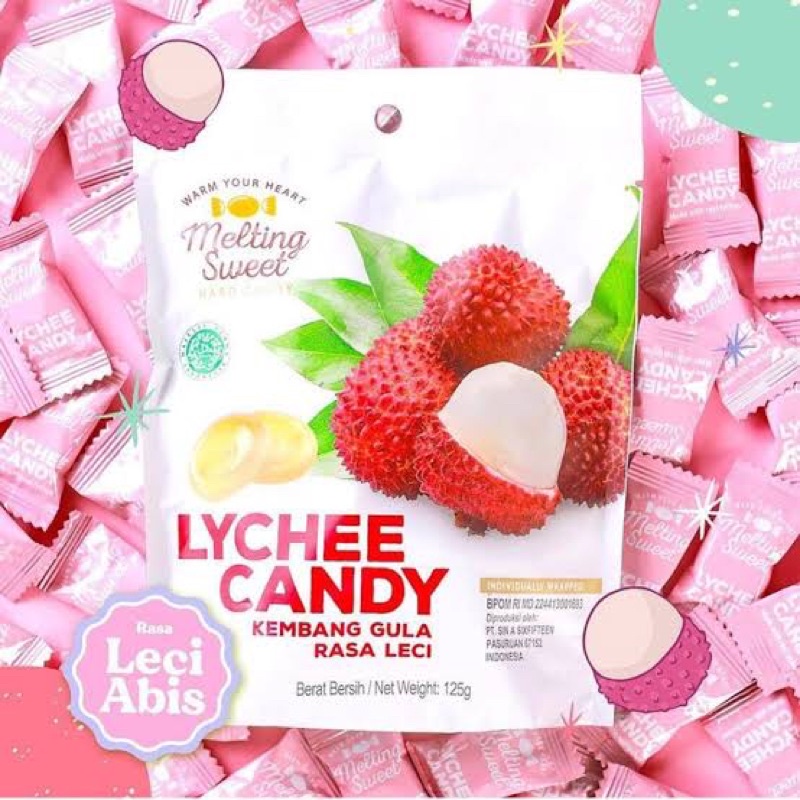 

MELTING SWEET CANDY GINGER & LYCHEE 125gr