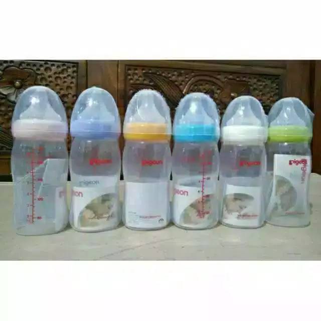 PIGEON - BOTOL SUSU WIDE NECK SOFT TOUCH PERISTALTIC PLUS / BOTOL SUSU BAYI