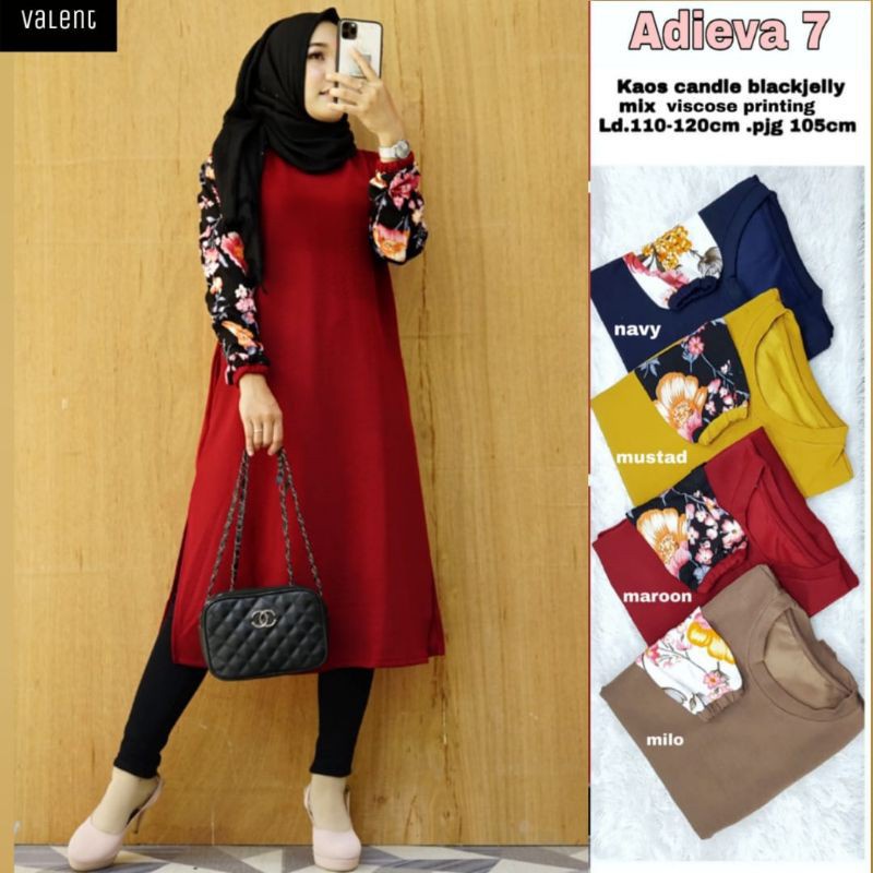 ADIEVA TUNIK/TUNIK WANITA/L/XXL/KEKINIAN/ TERMURAH/TERLARIS