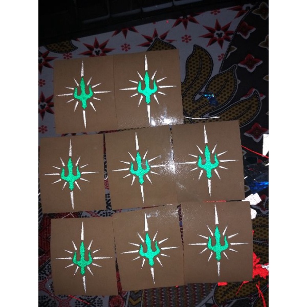 

stiker trisula pagar nusa