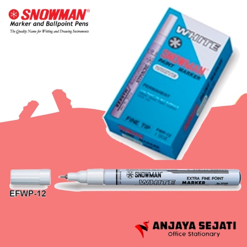 

Paint Marker Snowman Putih FWP-12 - satuan