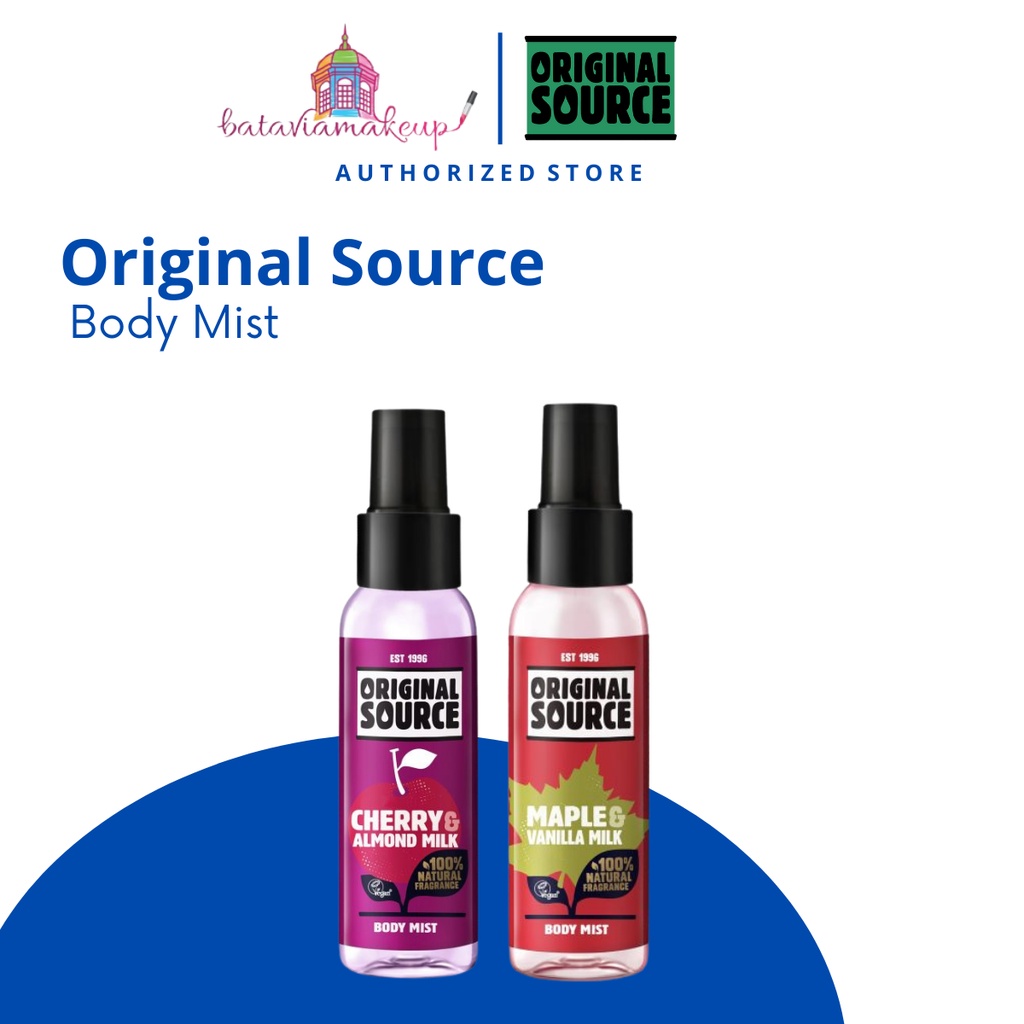 Original Source Body Mist Cherry &amp; Maple/Parfum Tubuh 100ML