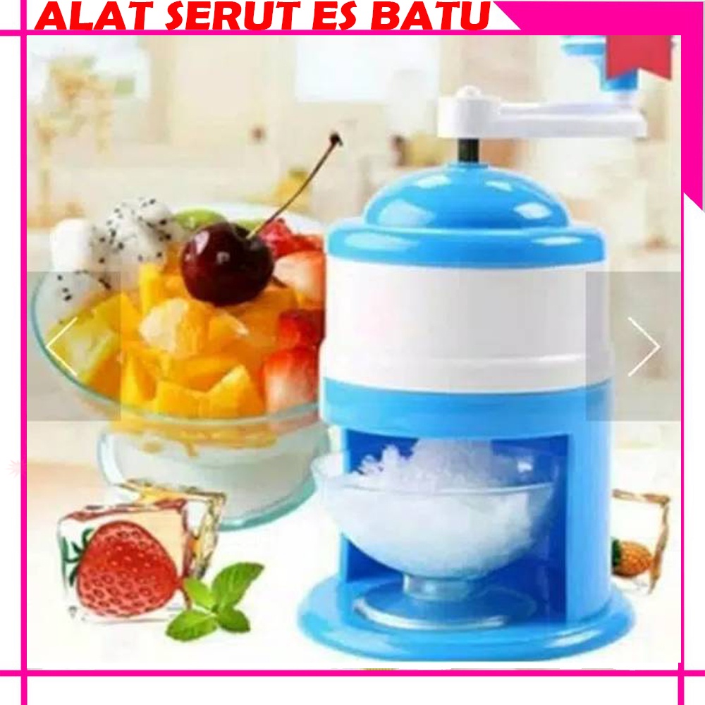 Alat Serut Es Batu Portable Mesin Manual Serutan Es Batu Ice Stone Shavels