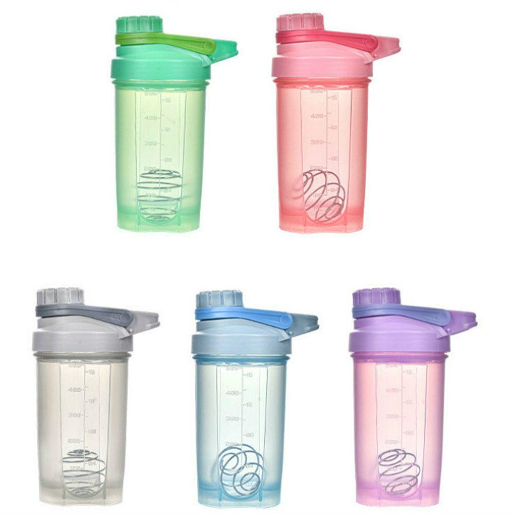 Solighter Water Cup Plastic Protein Olahraga Shaker